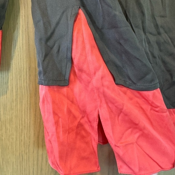 Elie Tahari Contemporary Silk Top Tab Collar / medium - Picture 8 of 13